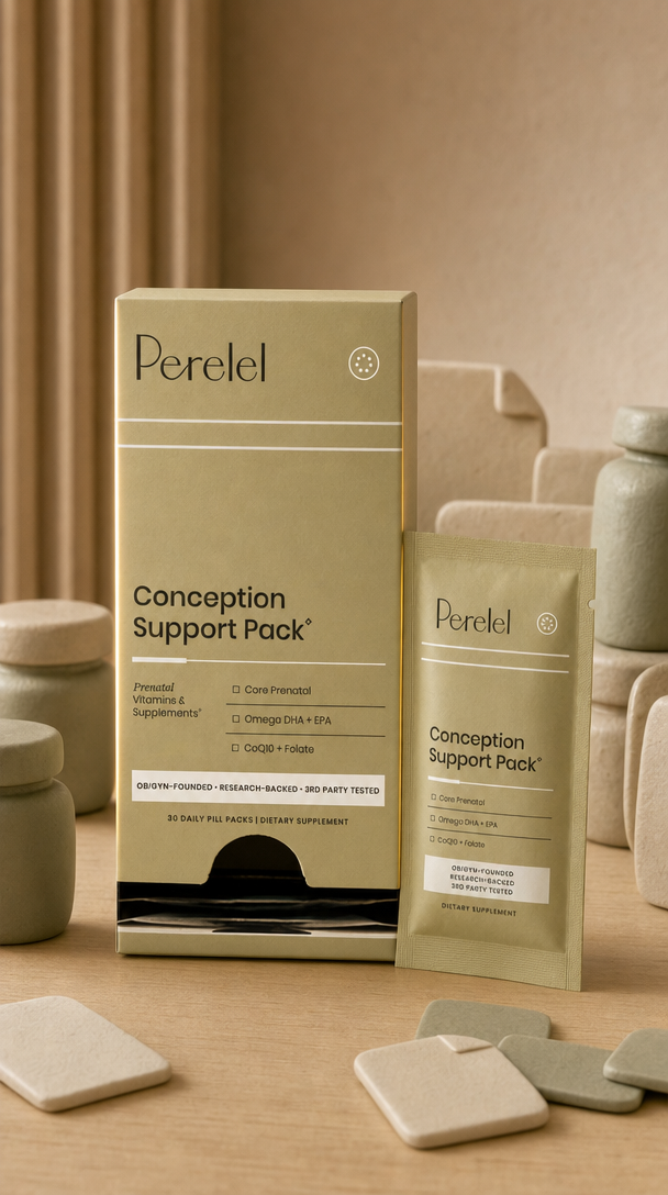 Perelel campaign landing-page product call-to-action visual